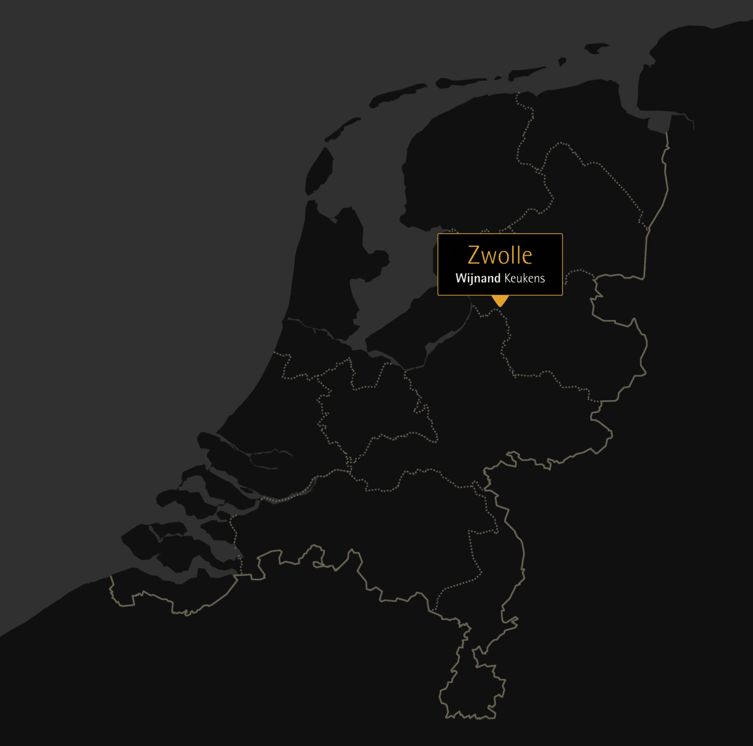 Locatie Zwolle map